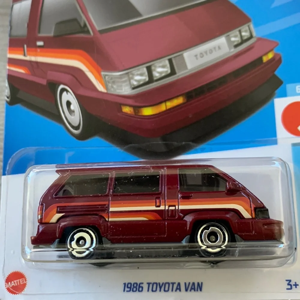 Hot Wheels 1986 Toyota Van J Imports 80 1980s Mini Minivan Hotwheels New 2023